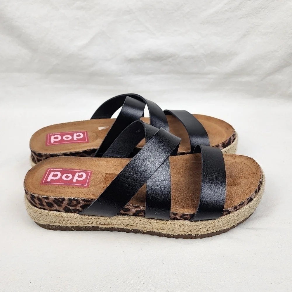 POP Fanatic espadrille Platform sandals